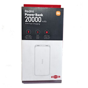 Redmi 20000mAh 18W Fast Charging Power Bank (White)