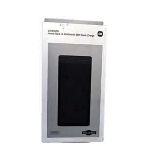 Xiaomi 20000mAh Power Bank 4i – 33W Sonic Charge